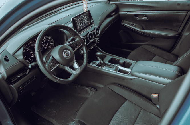 ilustrasi interior mobil