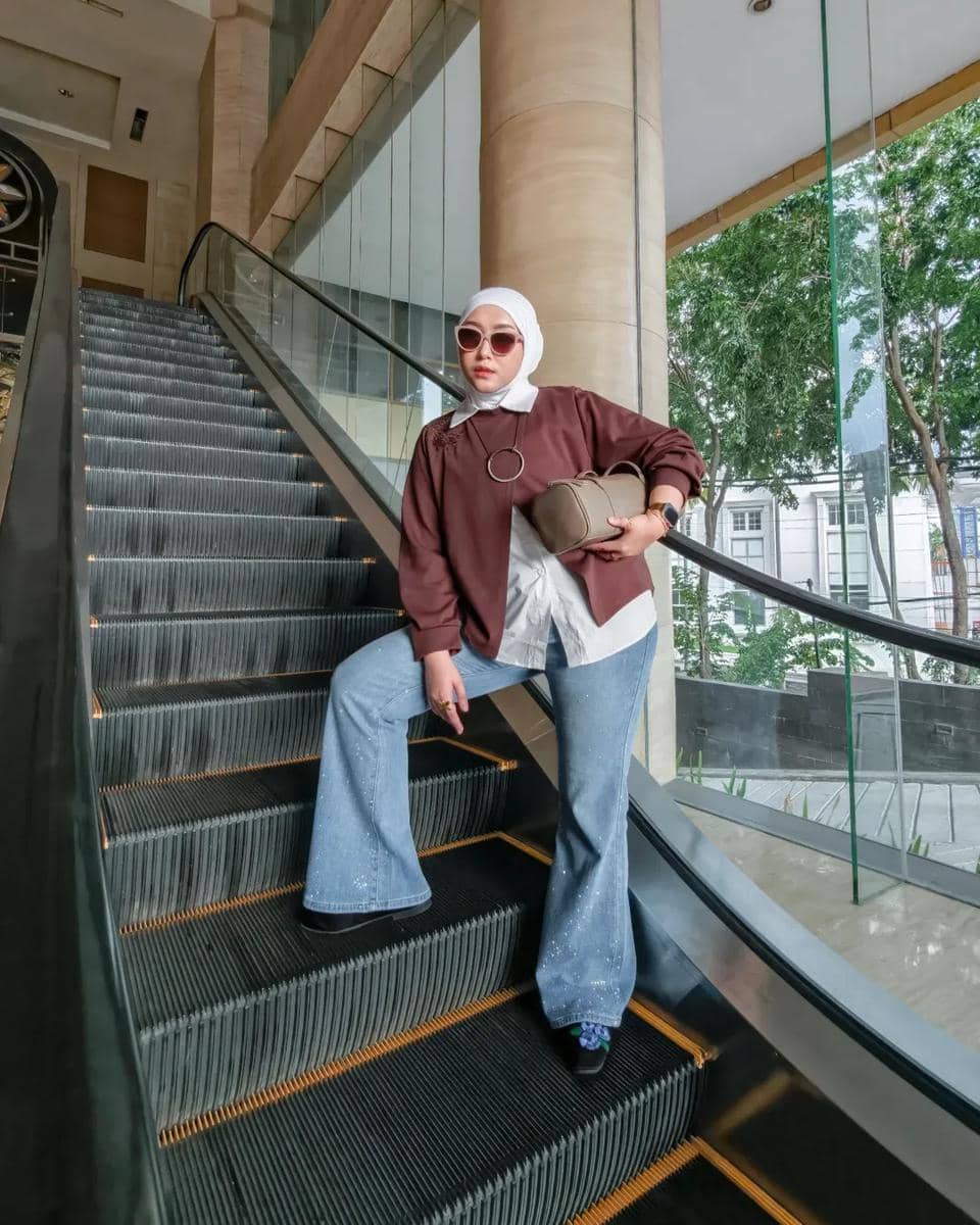 OOTD Tubuh Petite ala Putri Kenasti