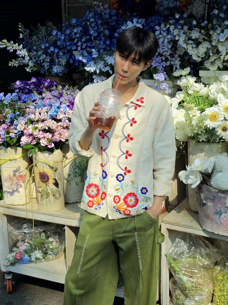 Style Musim Panas ala Junior Panachai