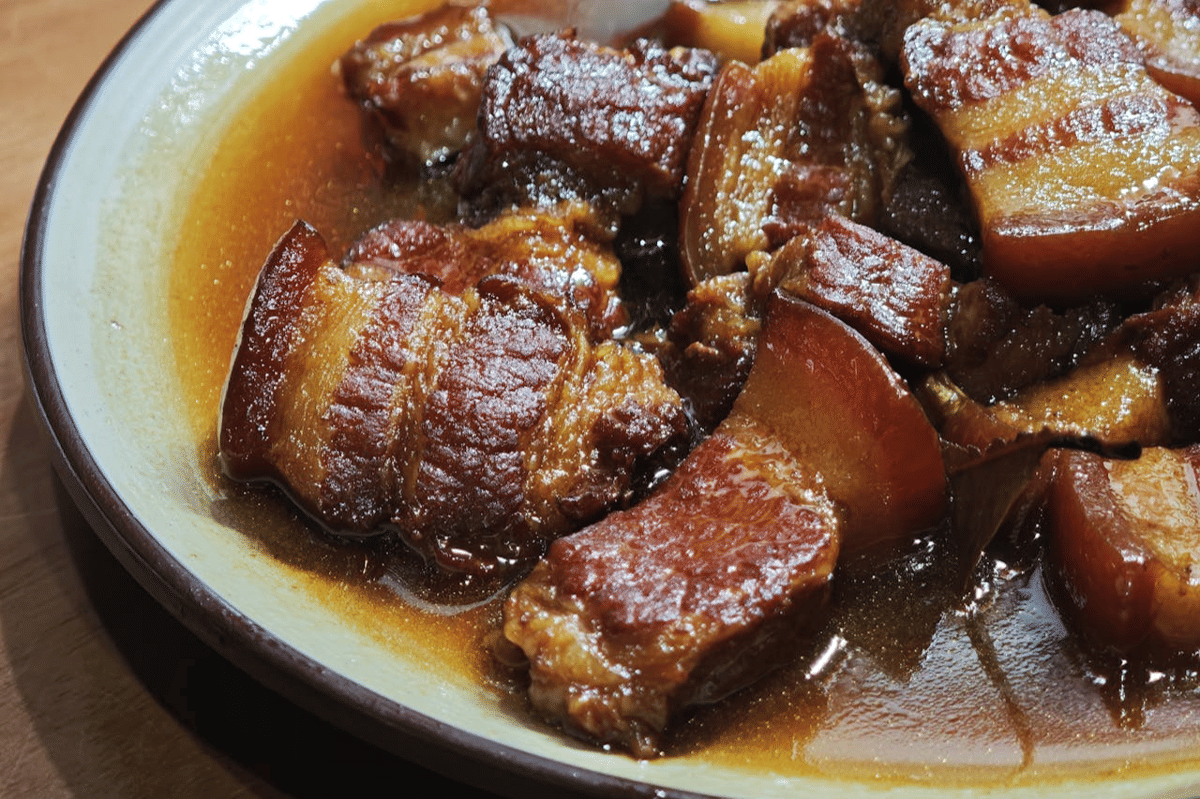 Resep Kakuni atau Semur Perut Babi ala Jepang, Pakai Slow Cooker!