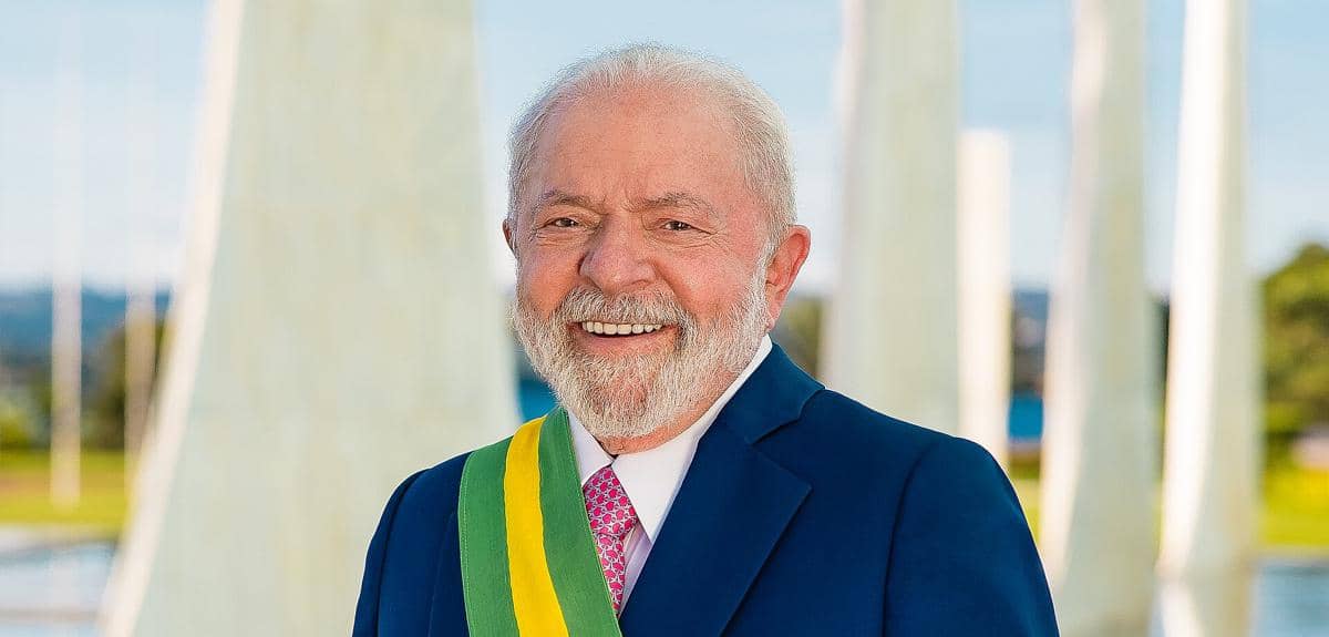 Foto Resmi Presiden Republik, Luiz Inácio Lula da Silva. Tanggal 16 Februari 2023