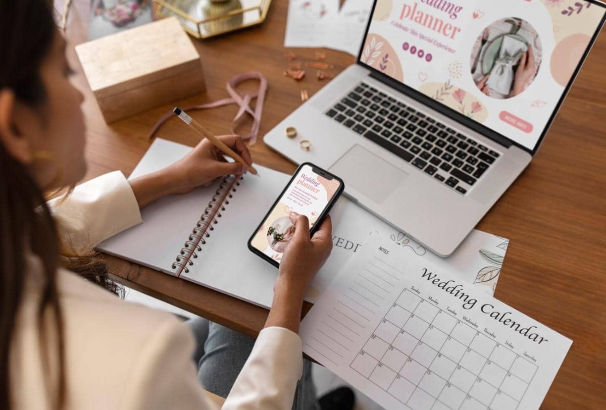 ilustrasi menjual digital planner