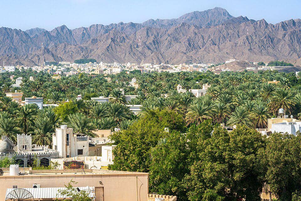 Kota Nizwa di Oman