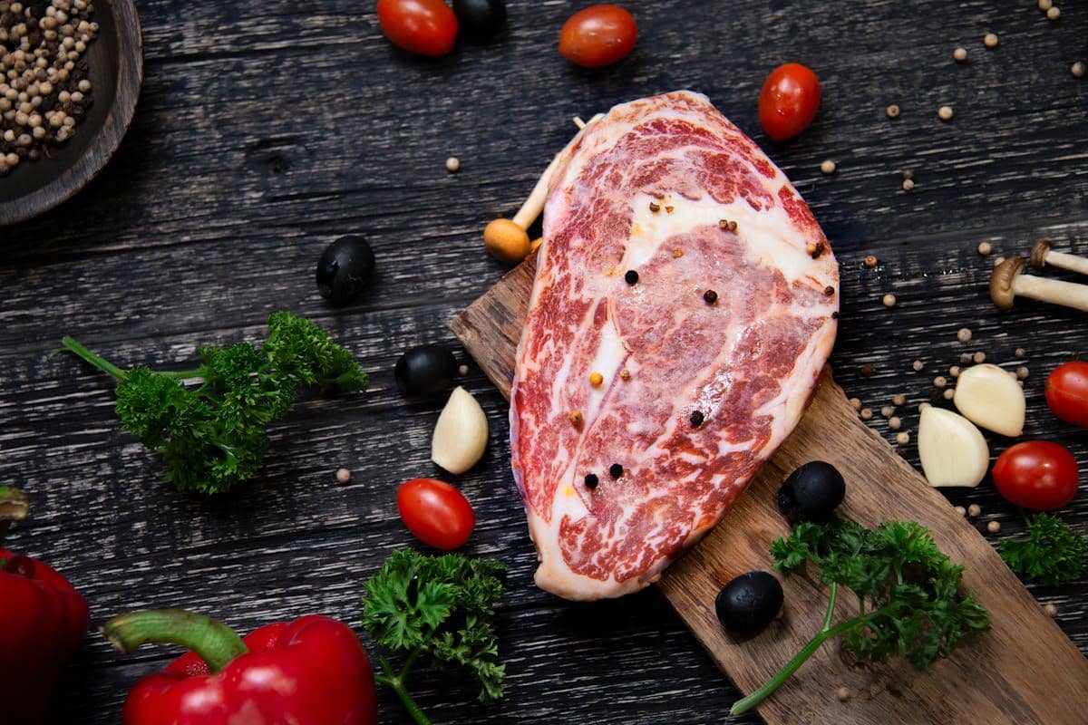 ilustrasi daging berlemak