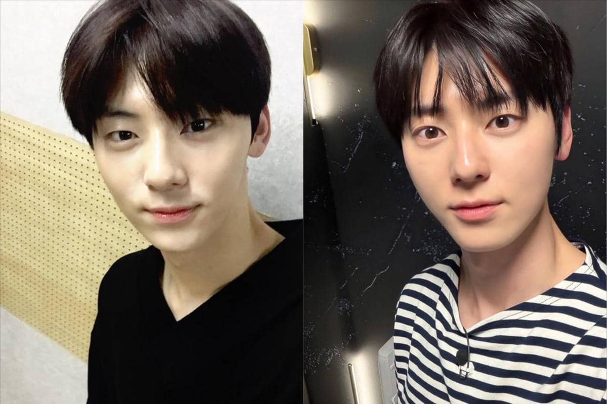 foto selfie anggota WANNA ONE awal debut vs. sekarang 