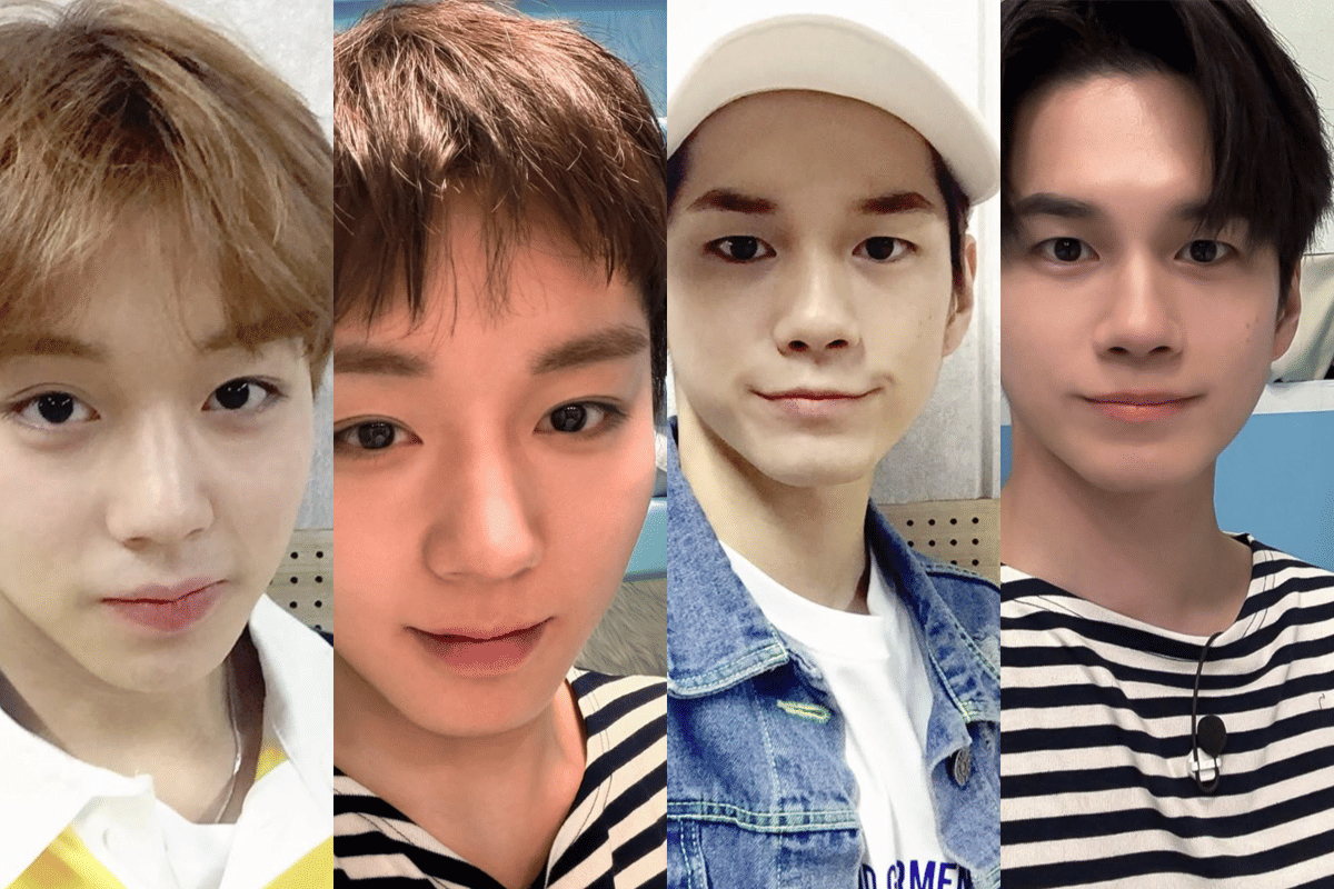 Perbandingan Selfie 9 Member WANNA ONE Awal Debut vs. Sekarang