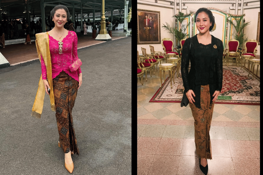 5 Model Kebaya Anggun Sherina Munaf, Vibesnya Priayi