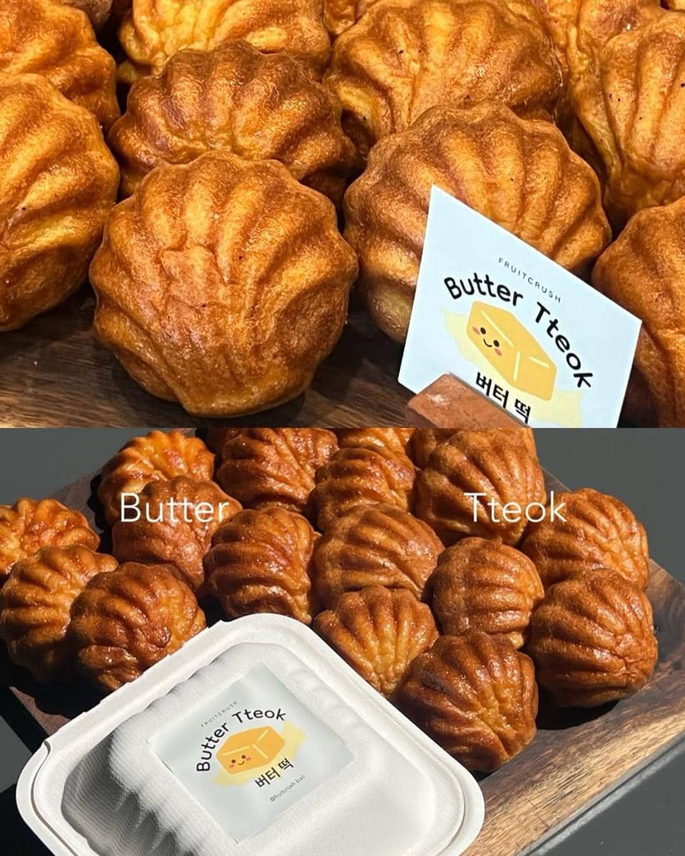 butter tteok Fruit Crush Bali 