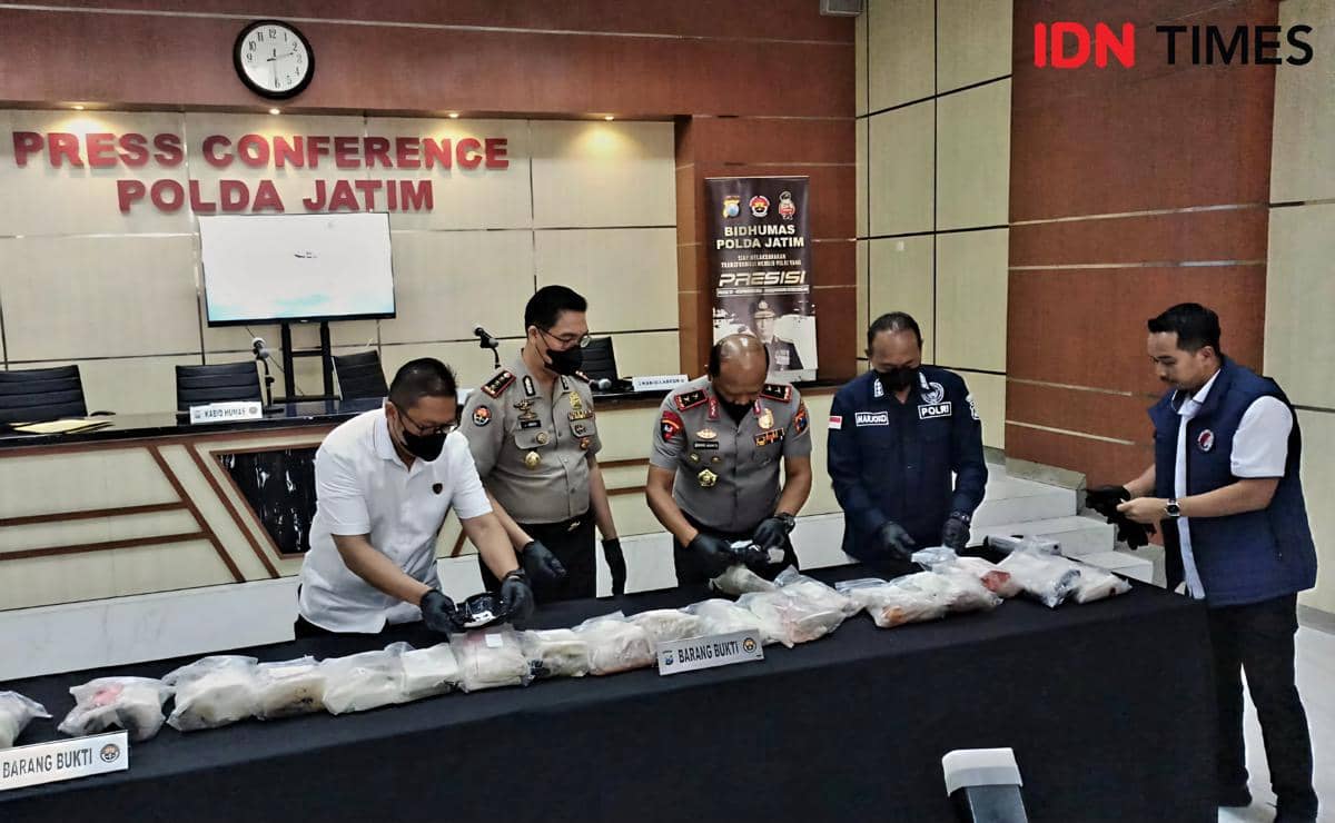 Kokain Sumenep “Menyusut”: Dari 27 Kg Jadi 22 Kg, Kapolda Ngomong Gini