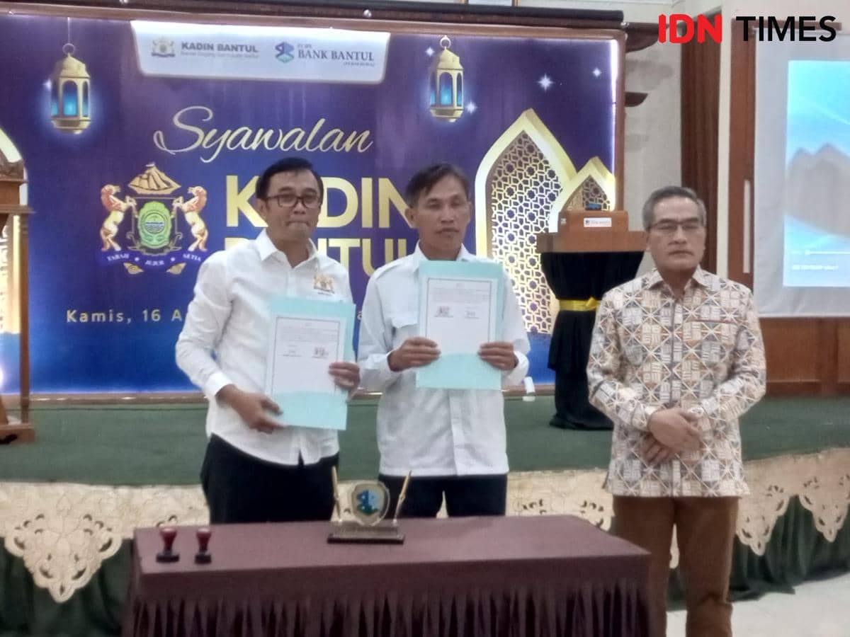 Bank Bantul-KADIN Teken MoU, Dorong Pemberdayaan-Permodalan UMKM