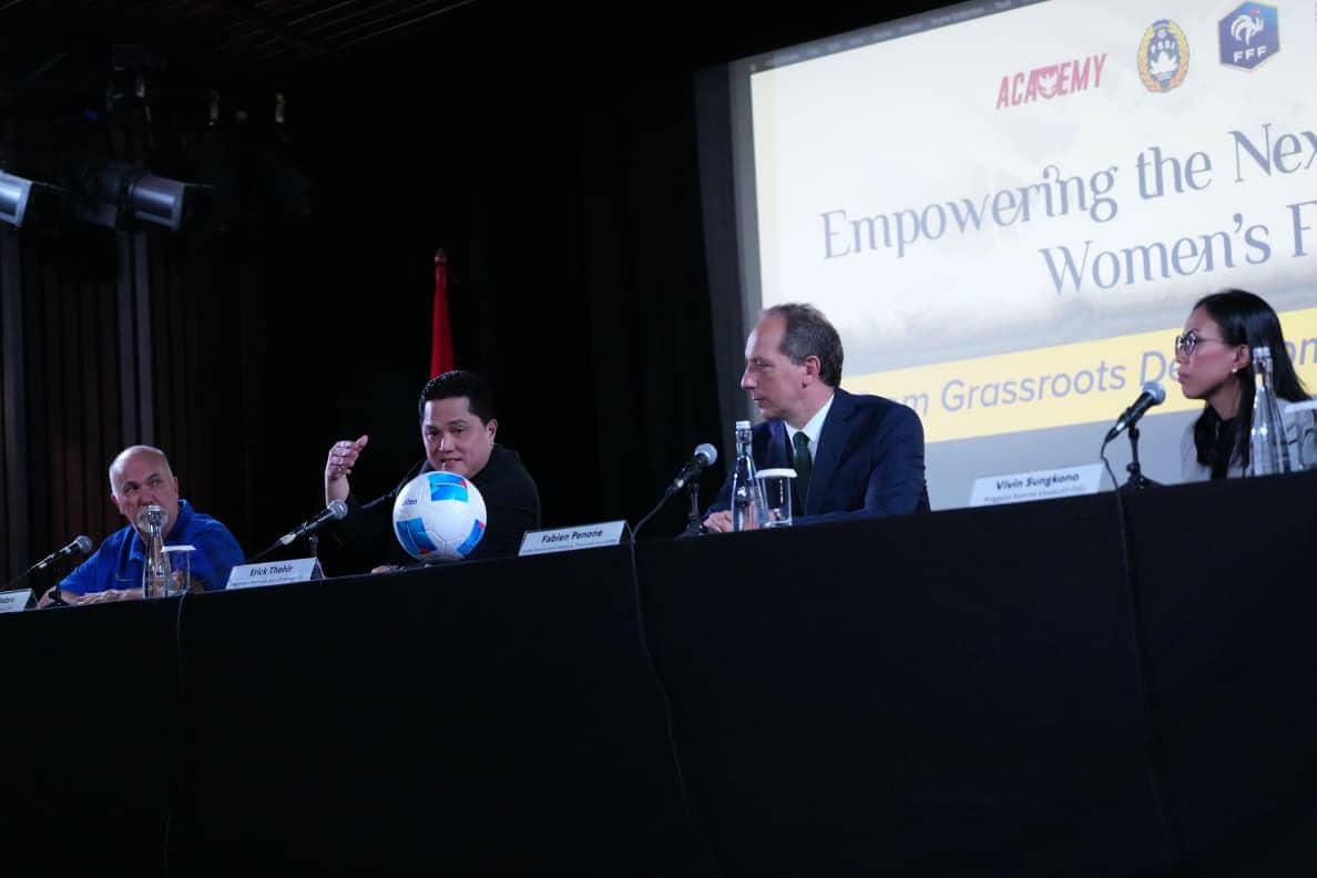 Kerja sama antara PSSI, FFF, dan Prancis untuk sepak bola putri Indonesia