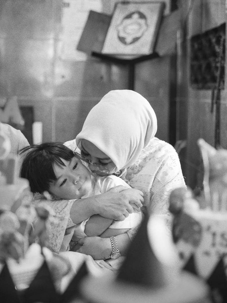 perayaan ulang tahun Isaa di taman pendidikan Alquran