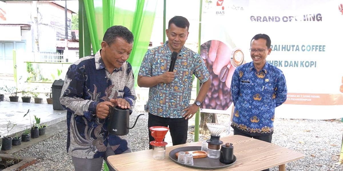 Grand opening gerai Huta Coffee HHBK dan Kopi (dok.GJI)