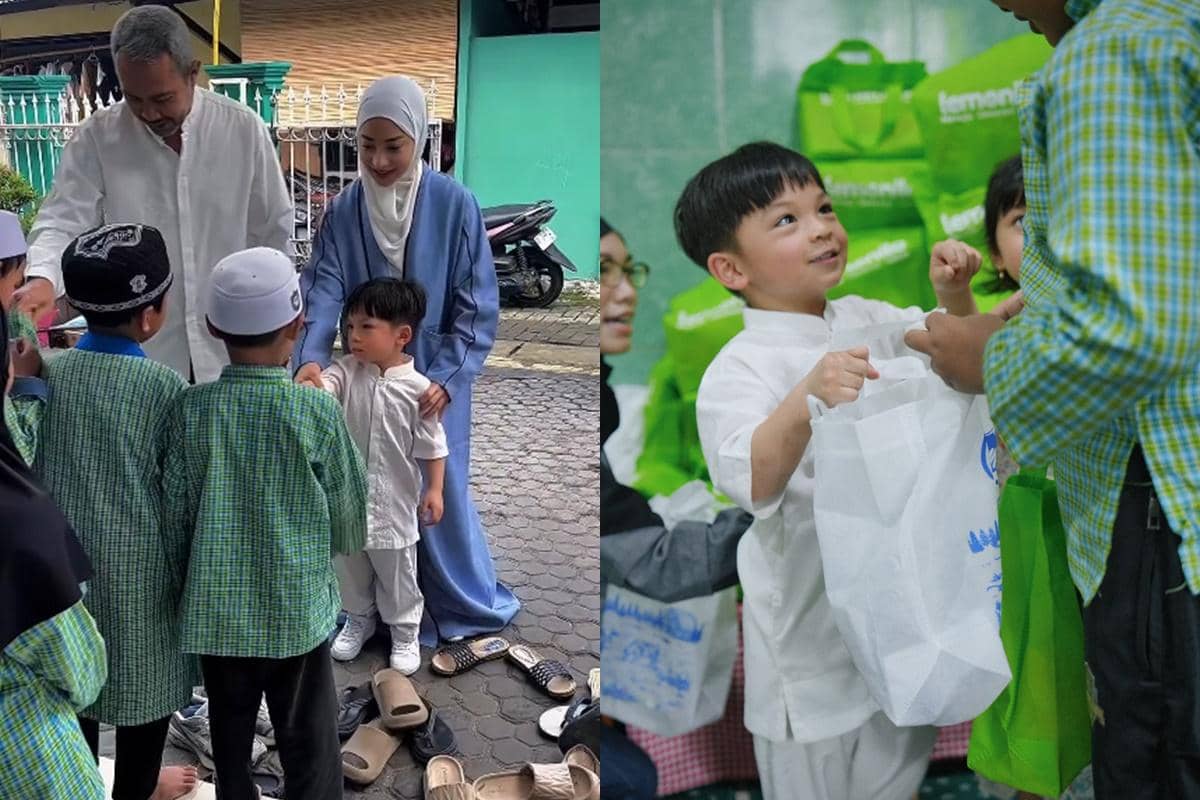 Issa Anak Nikita Willy Ultah ke-4, Dirayain di Taman Pendidikan Alquran