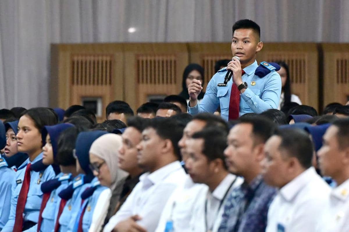 Siswa Taruna Nusantara dapat Pembekalan di Istana Kepresidenan Jakarta, Kamis (16/4/2026). (Dok. Sekretariat Presiden)