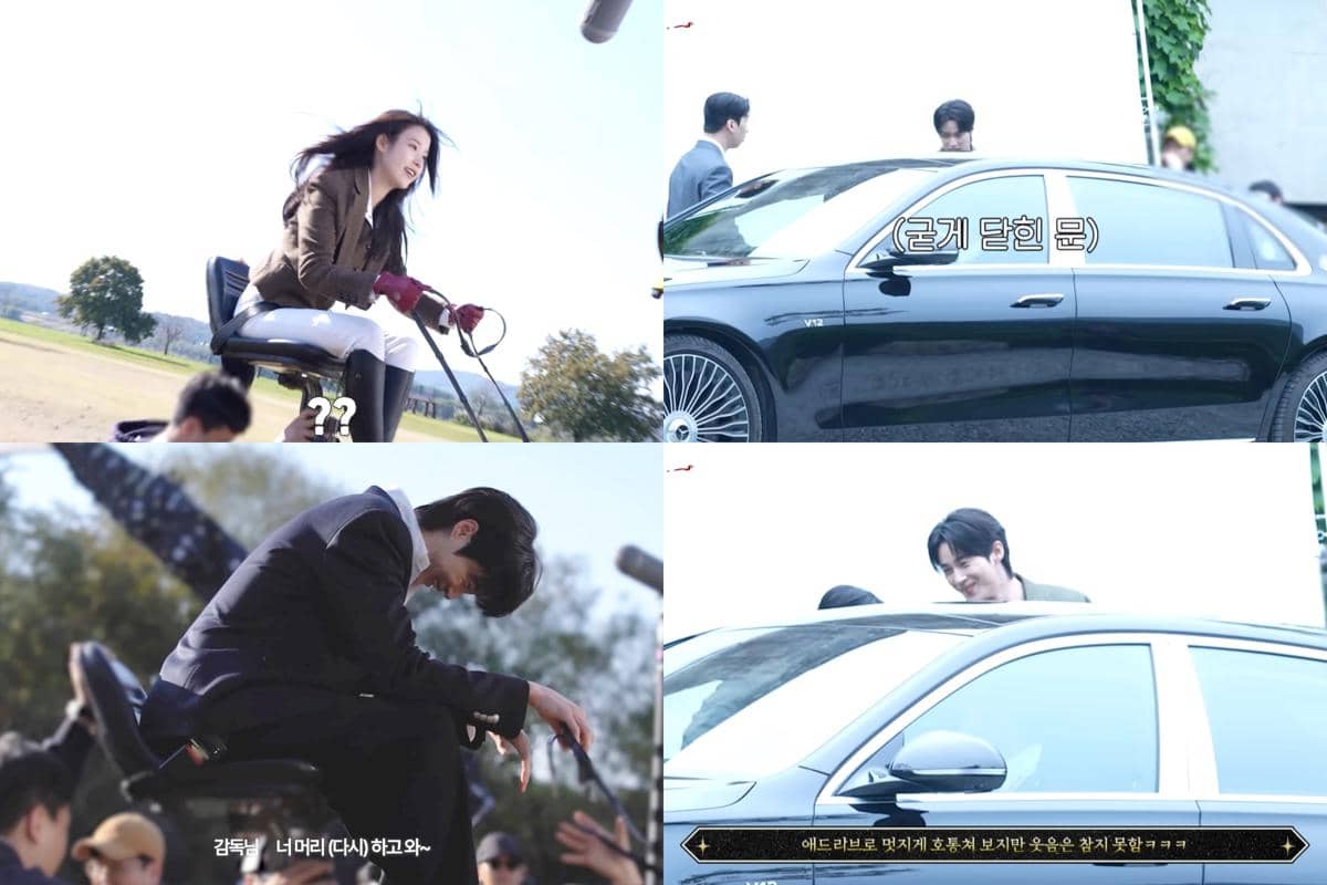 3 Momen Kocak IU dan Byeon Woo Seok di Balik Layar Perfect Crown Ep 1-2