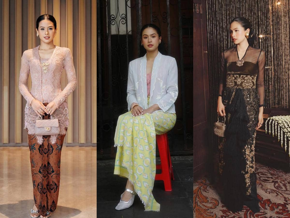 7 Model Kebaya untuk Hari Kartini ala Maudy Ayunda, Gak Cuma Putih