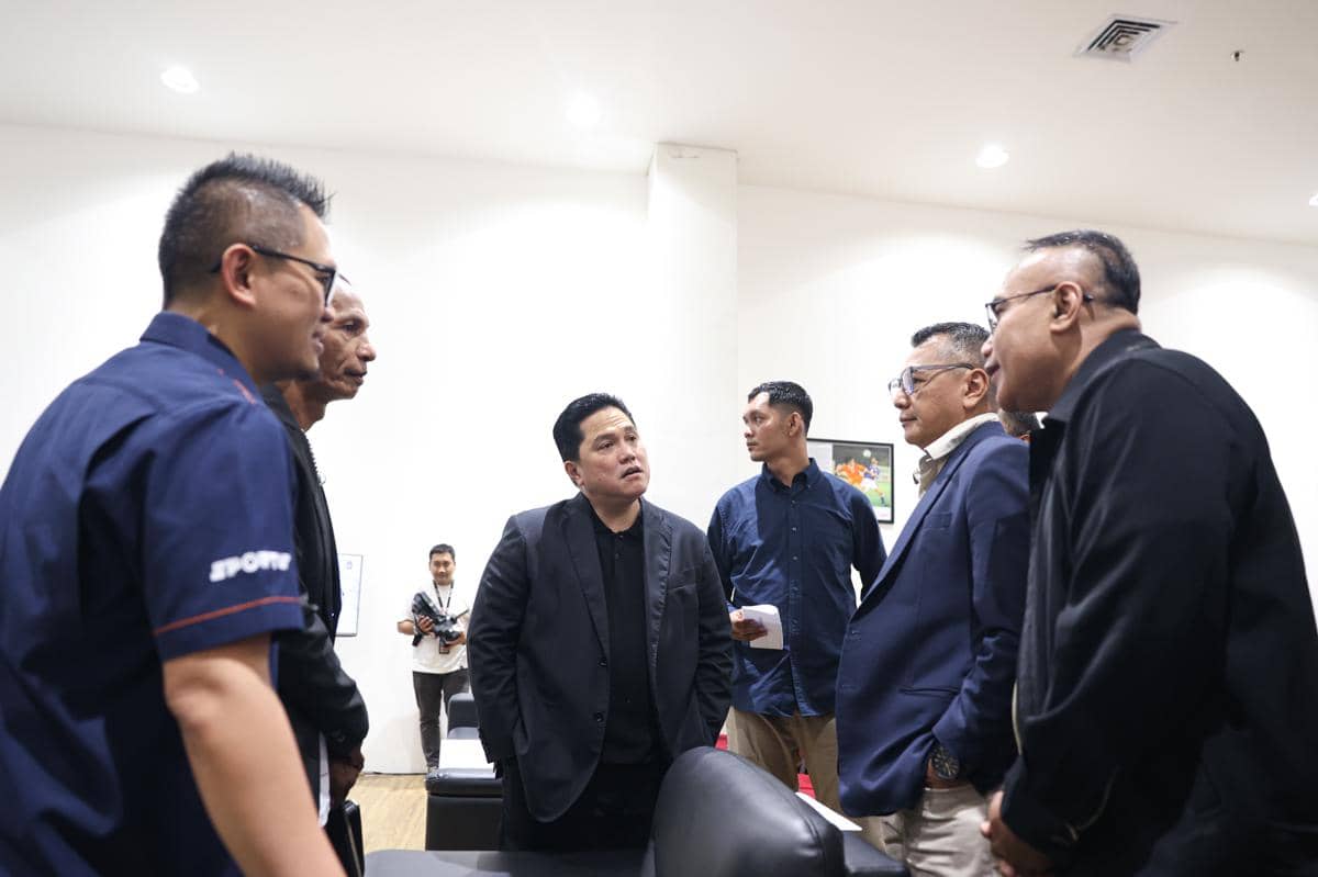 Acara Water Break PSSI Pers di GBK Arena