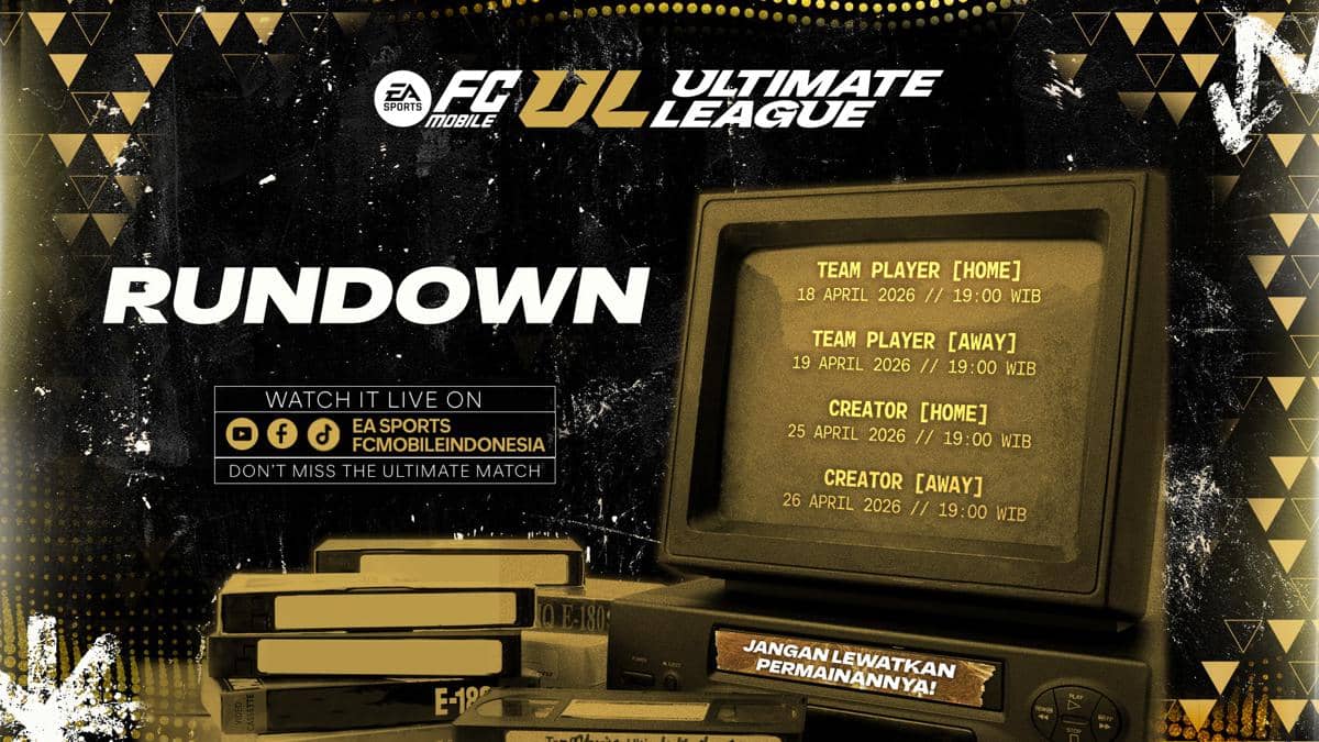 FC Mobile Ultimate League 2026 Resmi Digelar, Begini Formatnya!