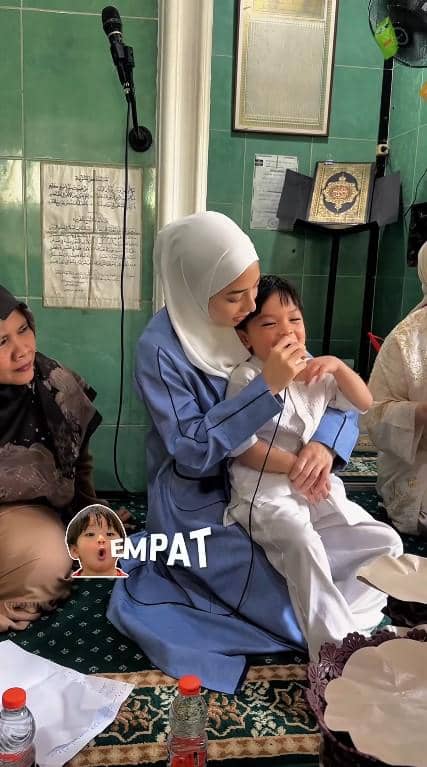 perayaan ulang tahun Isaa di taman pendidikan Alquran 