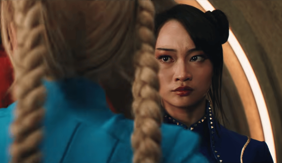 Konfrontasi Cammy dan Chun-Li. (Dok. Legendary Pictures/Street Fighter)