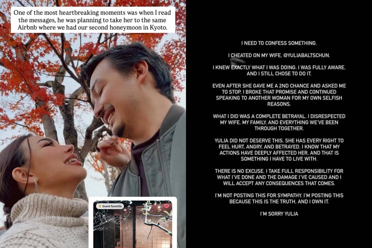 Yulia Baltschun Bagikan Story Suami yang Akui Telah Selingkuh