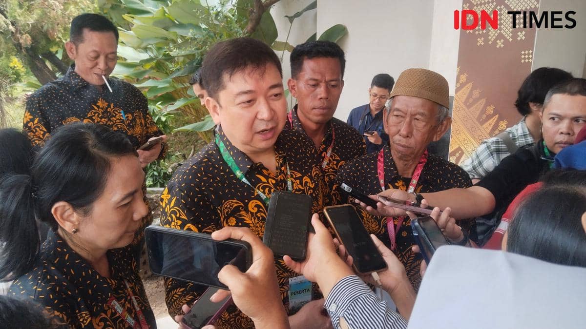 Ketua Gabungan Pengusaha Kelapa Sawit Indonesia (Gapki) Sumsel, Alex Sugiarto.