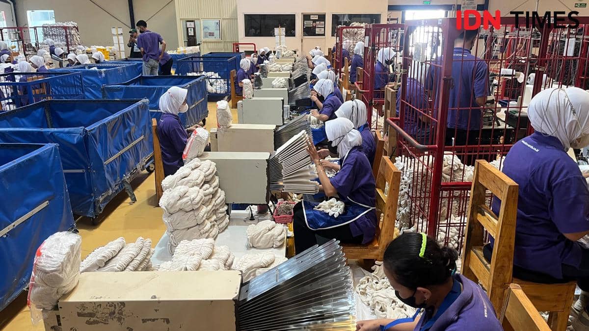 Pabrik PT Mitra Saruta Indonesia di Nganjuk, Jawa Timur
