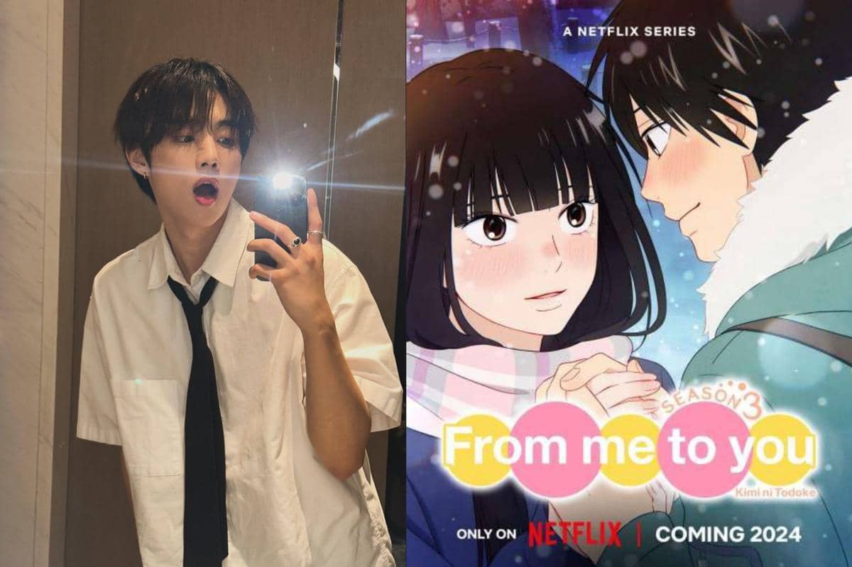 Sunwoo THE BOYZ sempat mempromosikan Kimi ni Todoke season 3 dalam salah satu momen live di Weverse