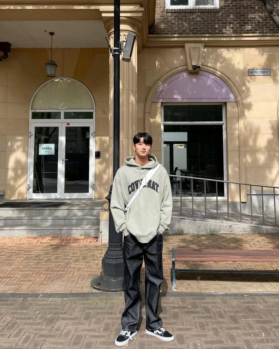 inspirasi OOTD ala Kim Jae Won