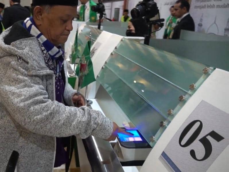 Ilustrasi jemaah haji Indonesia