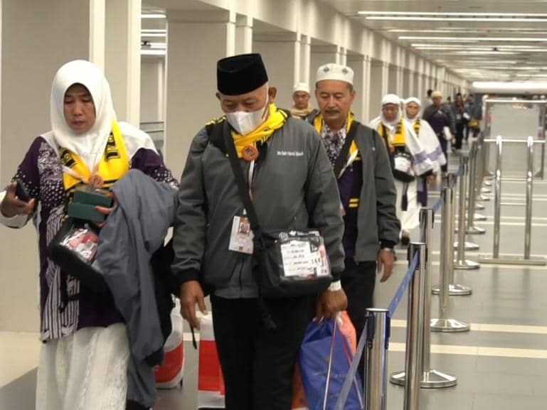 Ilustrasi jemaah haji Indonesia