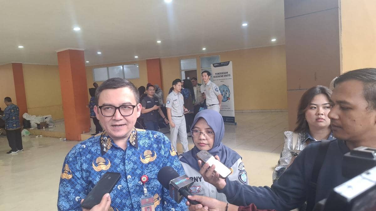 Berly Natakusumah usai apel bersama pegawai pajak (Dok. Khaerul Anwar)