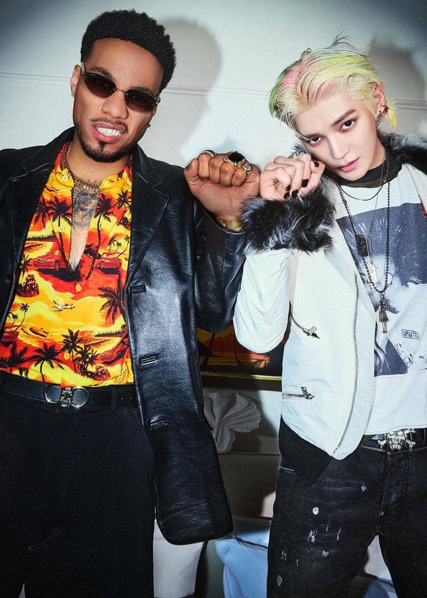 potret Taeyong NCT dan Anderson .Paak