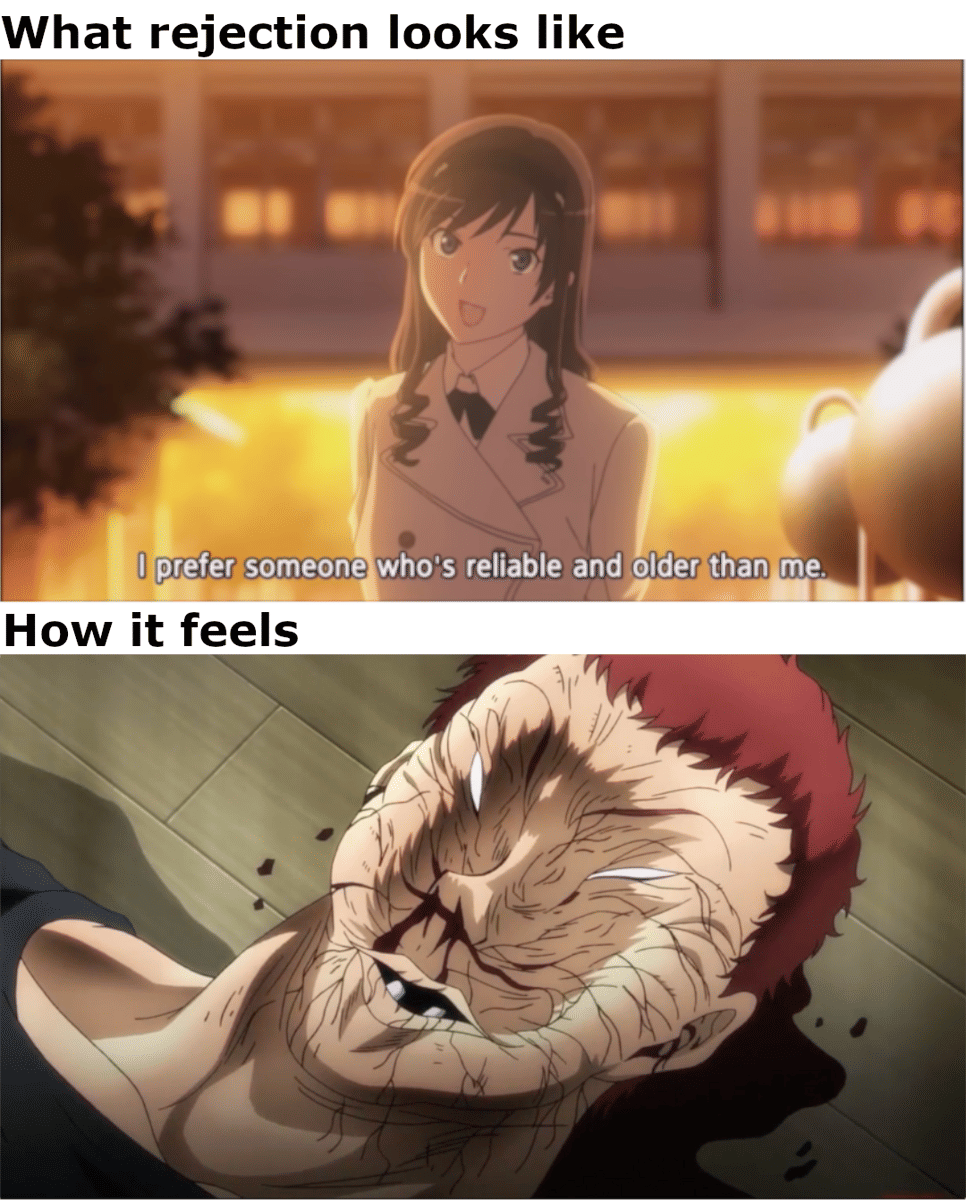 meme kartun tentang ditolak gebetan