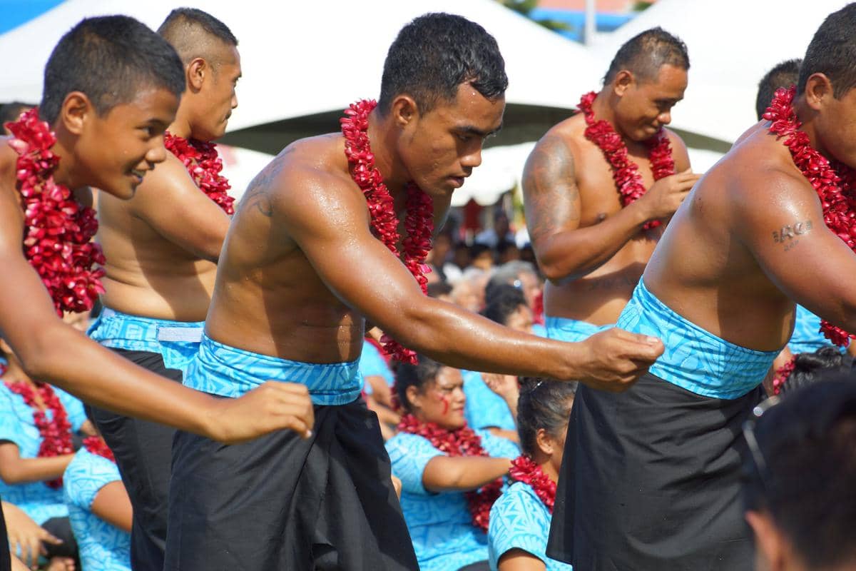 potret pertunjukan tari tradisional Samoa sebagai wujud pelestarian nilai-nilai Fa’a Samoa