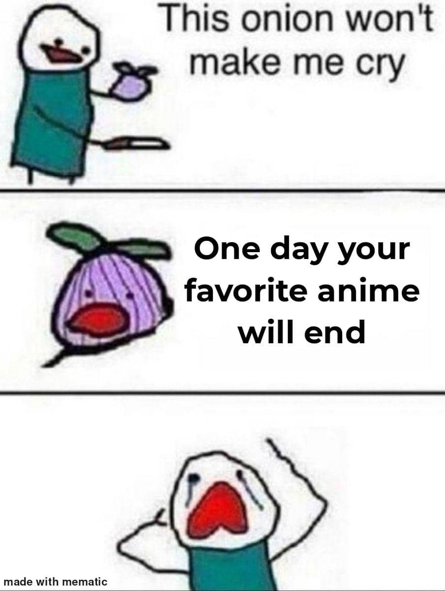 meme anime tentang bawang