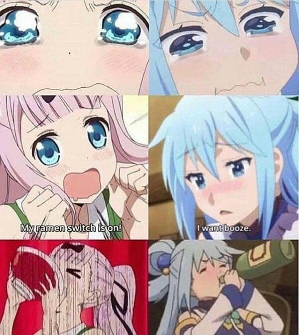 meme anime sefrekuensi