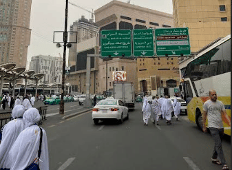 ilustrasi ritme aktivitas di Mekah 