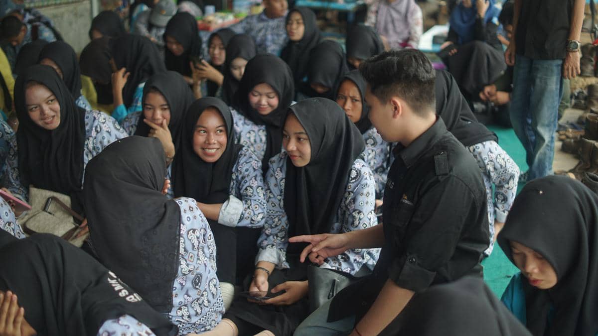 Meriahnya peserta Wiki Bakunjang isu NEET di SMKN 1 Binuang