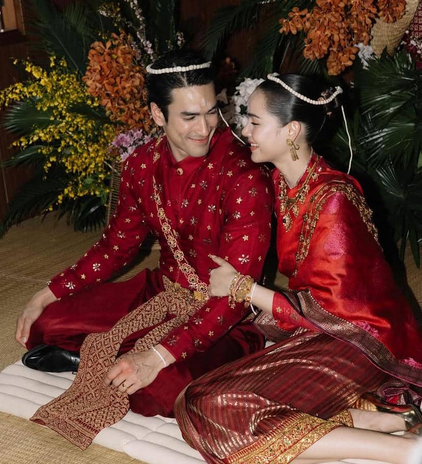 momen hangat pernikahan Nadech Kugimiya dan Yaya Urassaya