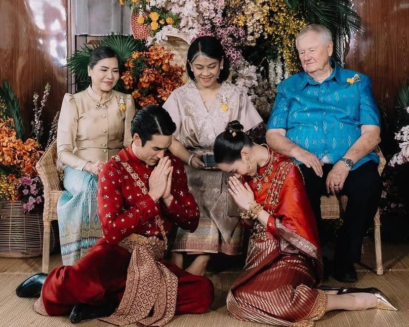 momen hangat pernikahan Nadech Kugimiya dan Yaya Urassaya