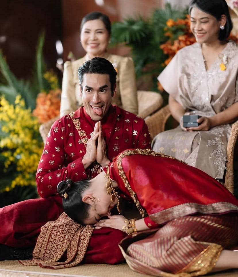 momen hangat pernikahan Nadech Kugimiya dan Yaya Urassaya