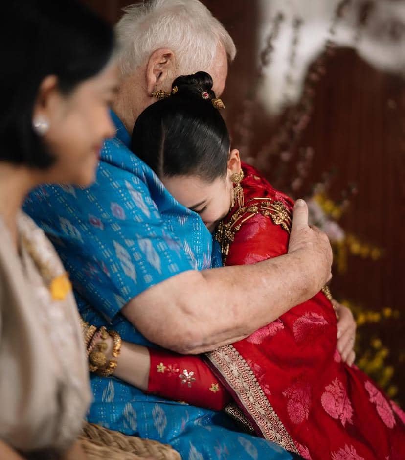 momen hangat pernikahan Nadech Kugimiya dan Yaya Urassaya