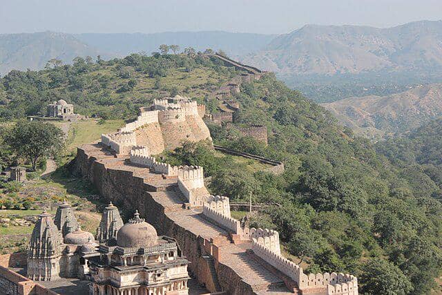 Benteng Kumbhalgarh, India