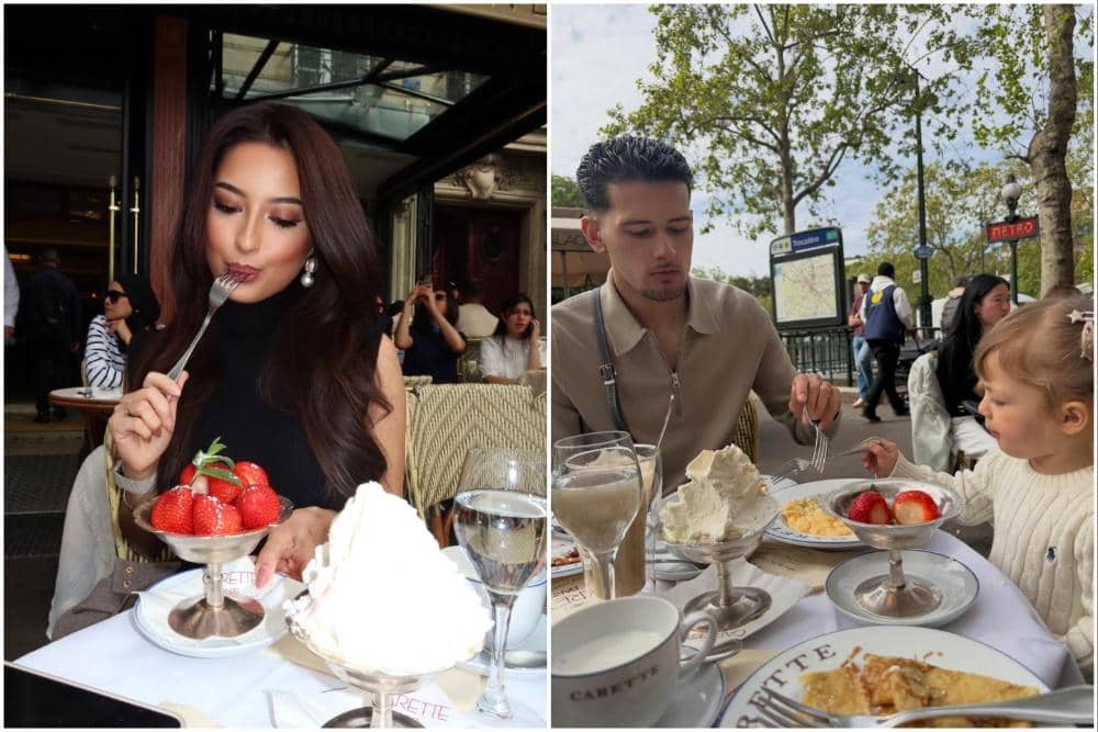 7 Potret Jennifer Coppen Menikmati Dessert di Kota Paris, Begitu Manis