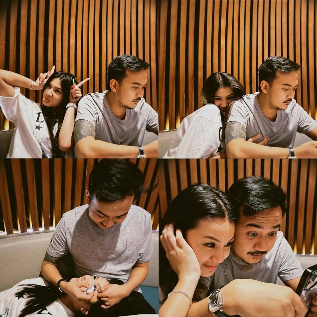 Ramdana Darmawan dengan Pacarnya