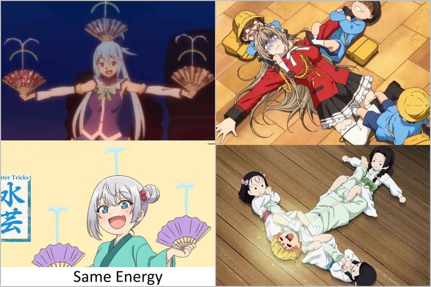 8 Meme Sefrekuensi Antara Karakter Anime, Terlalu Mirip
