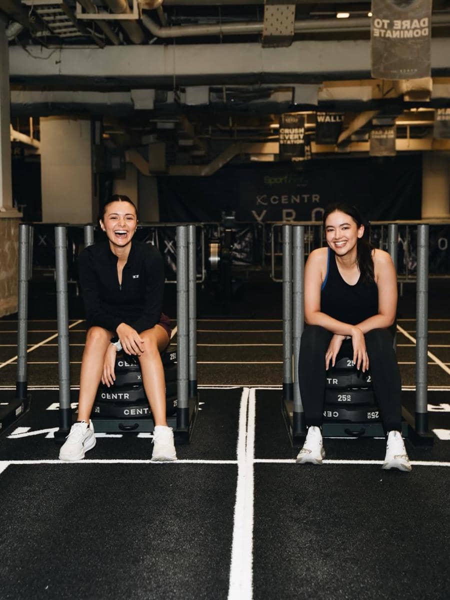 Amanda Rawles latihan hyrox untuk pertama kali