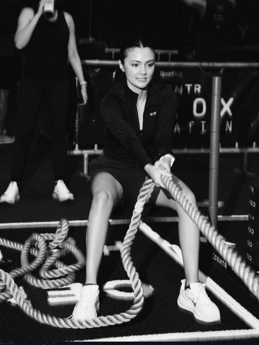 Amanda Rawles latihan hyrox untuk pertama kali